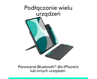 LOGITECH Flip Folio iPad Pro 11''(M4) iPad Air 11''(5. gen/M2/M3) - 1344629 - zdjęcie 11